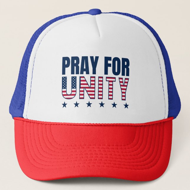 Boné Christian PRAY FOR UNITY USA Day Prayer (Frente)