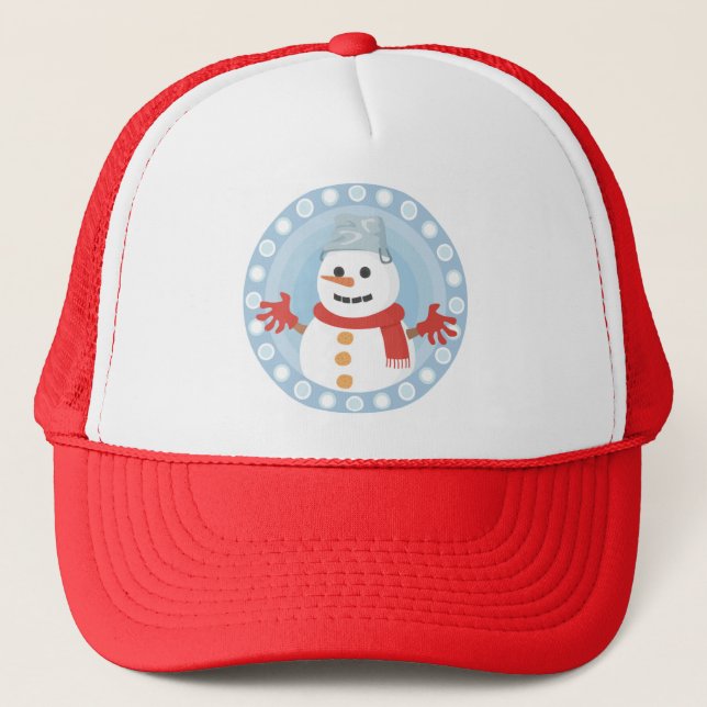 BONÉ CHRISTMAS WINTER SNOWMAN (Frente)
