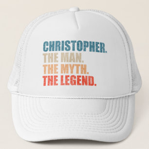 Boné Christopher O Homem O Mito A Lenda