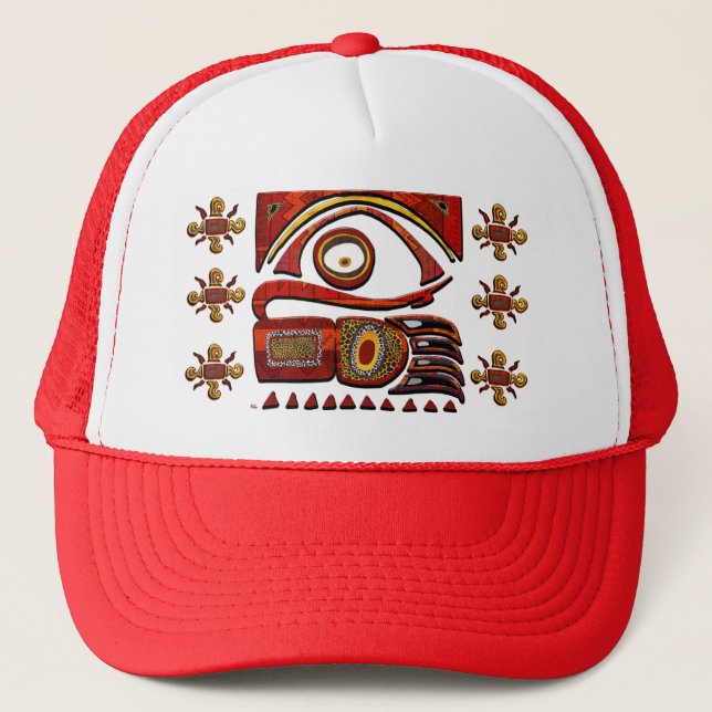 Boné Chu Mtu African Folk Art (Frente)