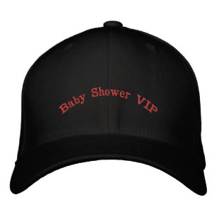 Boné Chuva de Bebê VIP Frente M Inicial Costas Preto Fl