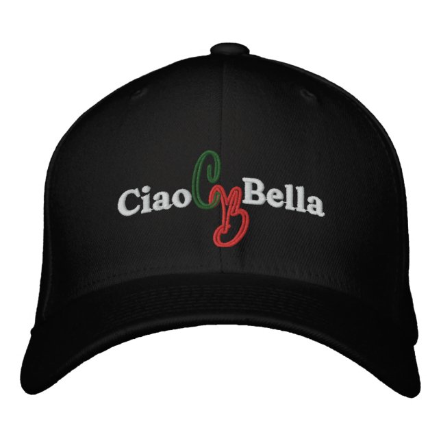 Boné Ciao Bella Embroiderada Hat (Frente)