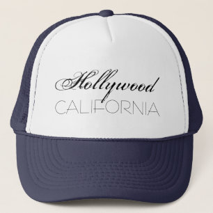 Boné Cic. de Hollywood California personalizável