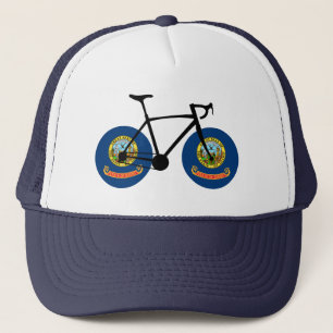 Boné Ciclismo da Bandeira de Idaho