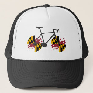 Boné Ciclismo da bandeira de Maryland