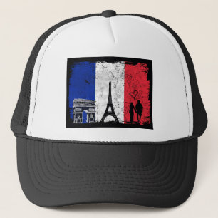 Boné Cidade de Paris do amor
