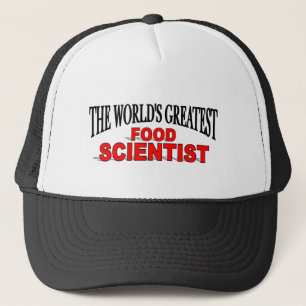 Boné Cientista da comida do mundo o grande