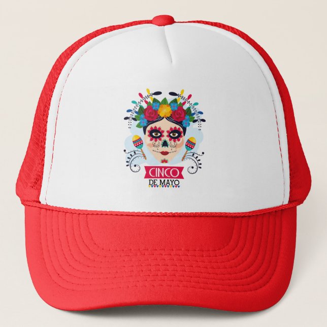 Boné Cinco De Mayo Trucker Hat (Frente)