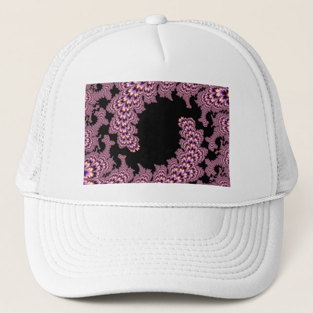 Boné Cinética - Arte Mandelbrot (Frente)