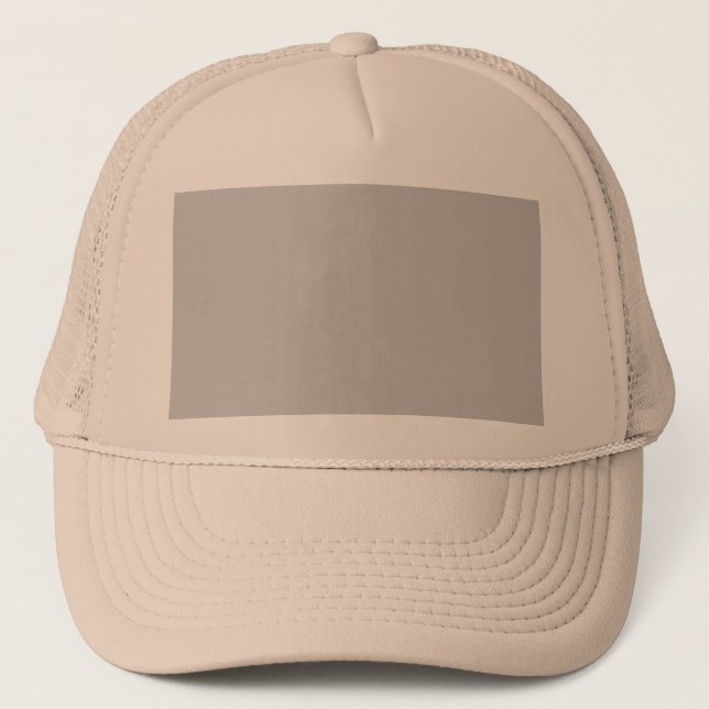 Boné Cinza leve, Cinza de Níquel Trucker Hat (Frente)