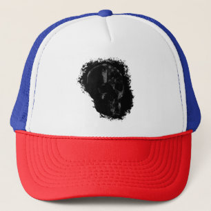 Boné Cinza Negra PATRIOT SKULL