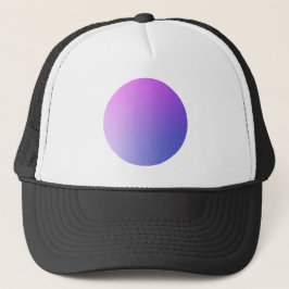 Boné Círculo de Gradiente Roxo com Vinheta em Design Ab