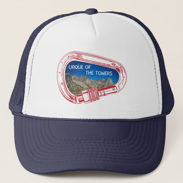 Boné Cirque Das Torres Subindo Carabiner (Frente)