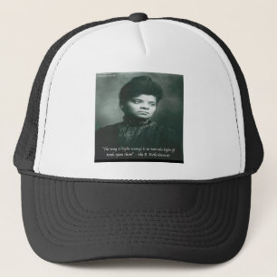 Boné Citação de Ida B Wells & Truth