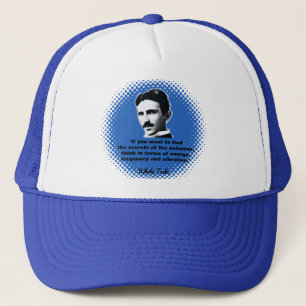 Boné Citação Por Nikola Tesla T-Shirt