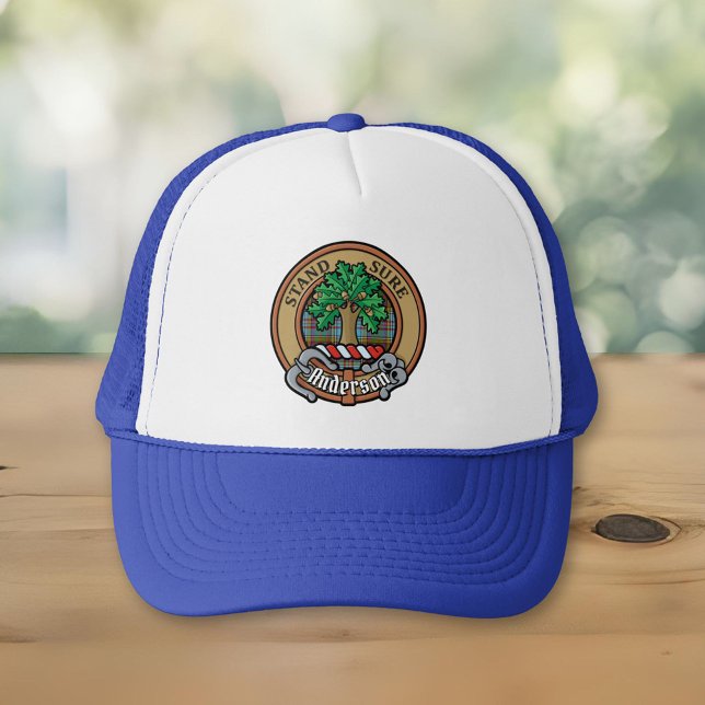 Boné Clan Anderson Crest Trucker Hat (Criador carregado)