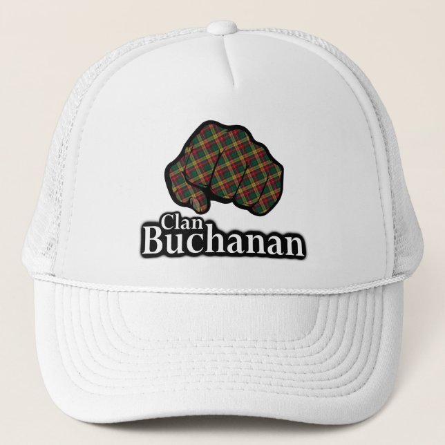 Boné Clan Buchanan Scotland Orud Tartan Fist (Frente)