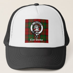 Boné Clan Dunbar Tartan & Crest Crachá