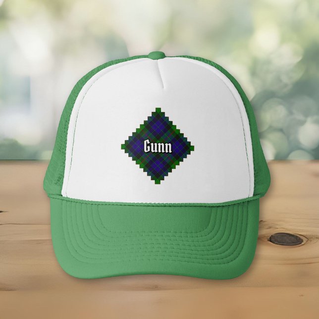 Boné Clan Gunn Tartan Trucker Hat (Criador carregado)