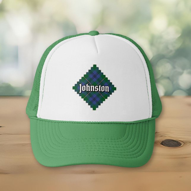 Boné Clan Johnston Tartan Trucker Hat (Criador carregado)