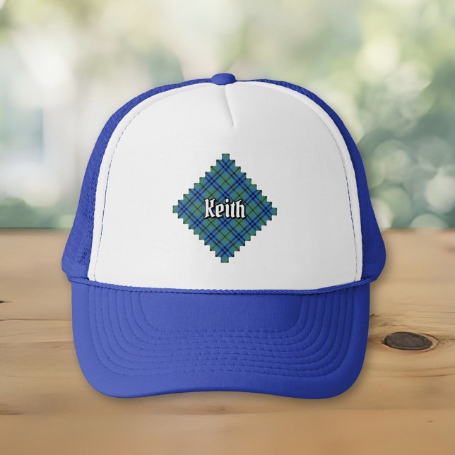 Boné Clan Keith Tartan Trucker Hat (Criador carregado)