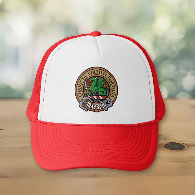 Boné Clan MacBeth Crest Trucker Hat (Criador carregado)
