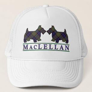 Boné Clan MacLellan Tartan Scottie Dogs