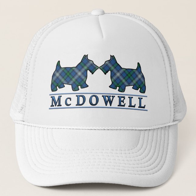 Boné Clan McDowell Tartan Scottie Dogs (Frente)
