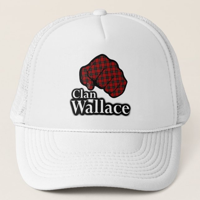 Boné Clan Wallace Scotland Proud Tartan Fist (Frente)