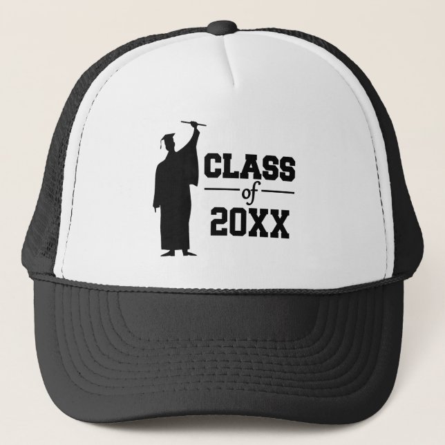 Boné Classe de chapéu personalizado de QUALQUER ano - e (Frente)