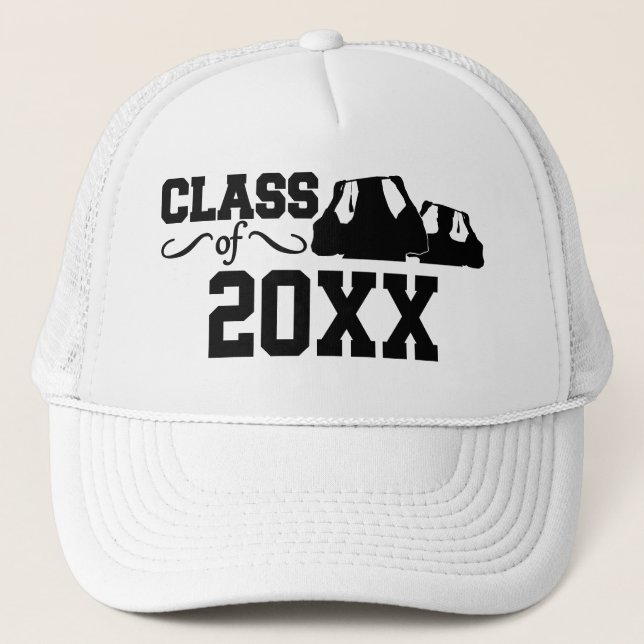 Boné Classe de chapéu personalizado de QUALQUER ano - e (Frente)