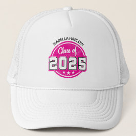 Boné Classe de Nome do Formando Rosa 2025