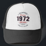 Boné Classic 1972 50th birthday gift<br><div class="desc">Classic 1972 50th birthday gift Funny 50 th birthday gift For you Design perfect for Your basic Tshirt. It can be also given as an special gift for 50 Birthday Gift.</div>