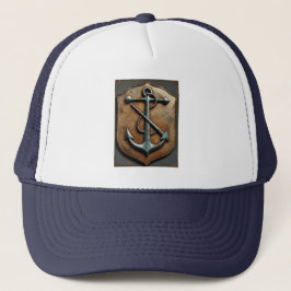 Boné Classic Anchor Emblem – Vintage Maritime Design