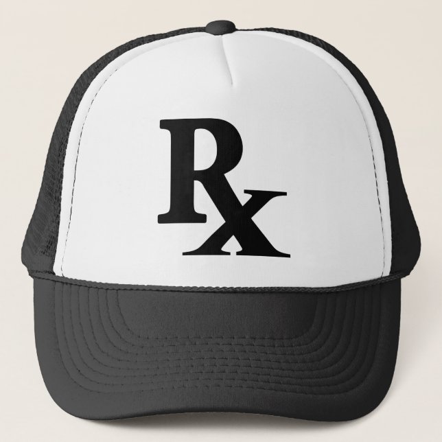 Boné Classic Rx Pharmacy Icon print pharmacist gift (Frente)