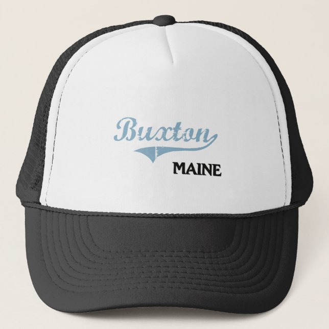 Boné Clássico da cidade de Buxton Maine (Frente)