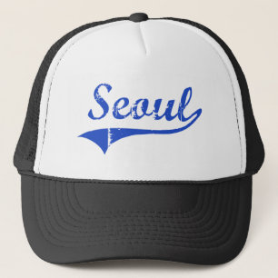 Boné Clássico da cidade de Seoul