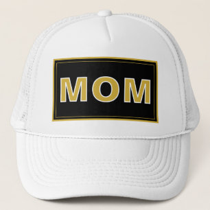 Boné Clássico de Caminhoneiro MOM para Estilo Desc