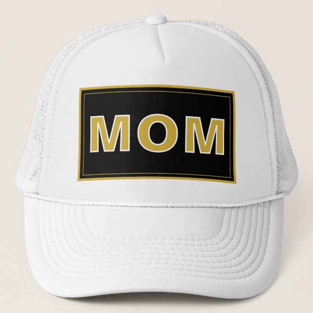 Boné Clássico de Caminhoneiro MOM para Estilo Desc (Frente)