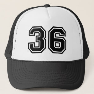 Boné Clássico do número 36