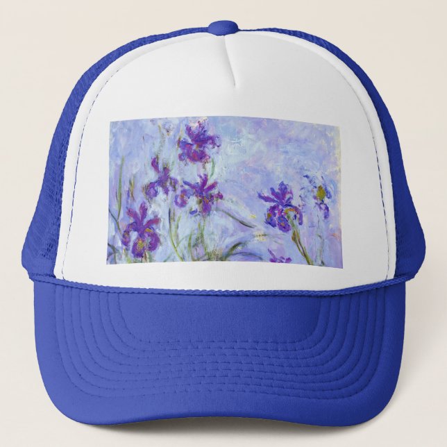 Boné Claude Monet - Íris Lilases / Iris Mauves (Frente)