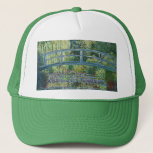 Boné Claude Monet - Lago de nenúfares, Harmonia Verde