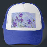 Boné Claude Monet - Lilac Irises / Iris Mauves<br><div class="desc">Lilac Irises / Iris Mauves - Claude Monet,  1914-1917</div>