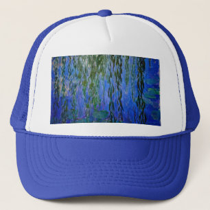 Boné Claude Monet - Nenúfares com salgueiro chorão