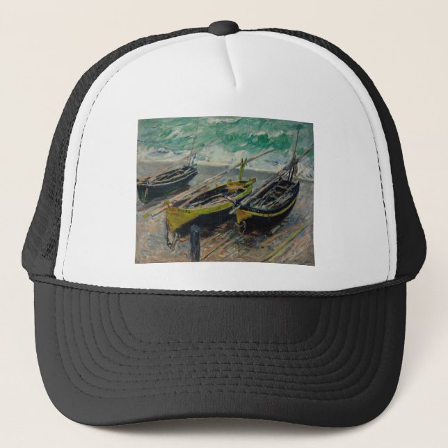 Boné Claude Monet que pinta a natureza artística das (Frente)
