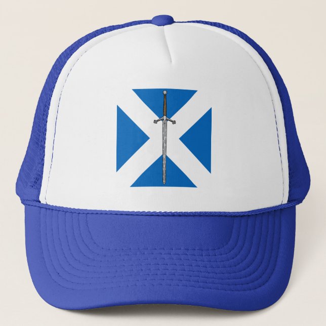 Boné Claymore e Saltire (Frente)