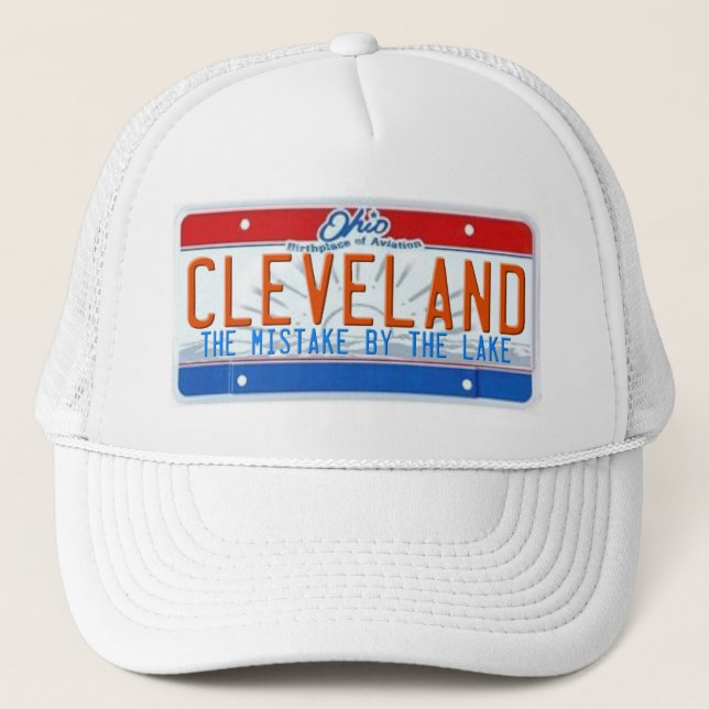 BONÉ CLEVELAND O ERRO PELO LAGO (Frente)