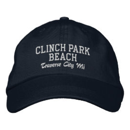 Boné Clinch Park Beach Traverse City MI Baseball Hat