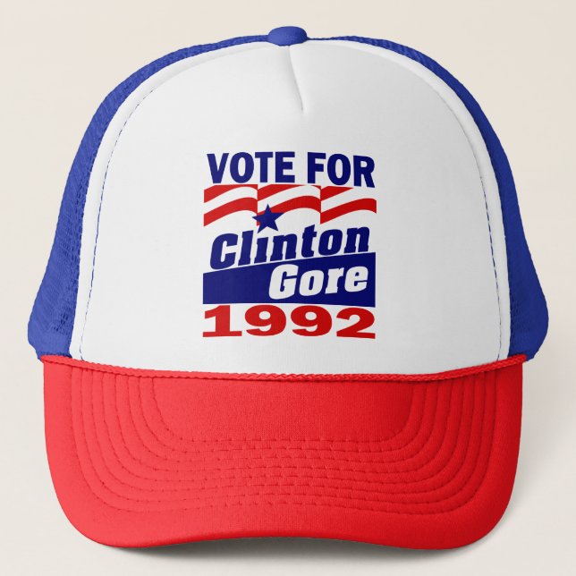 Boné Clinton/Gore 1992 (Frente)
