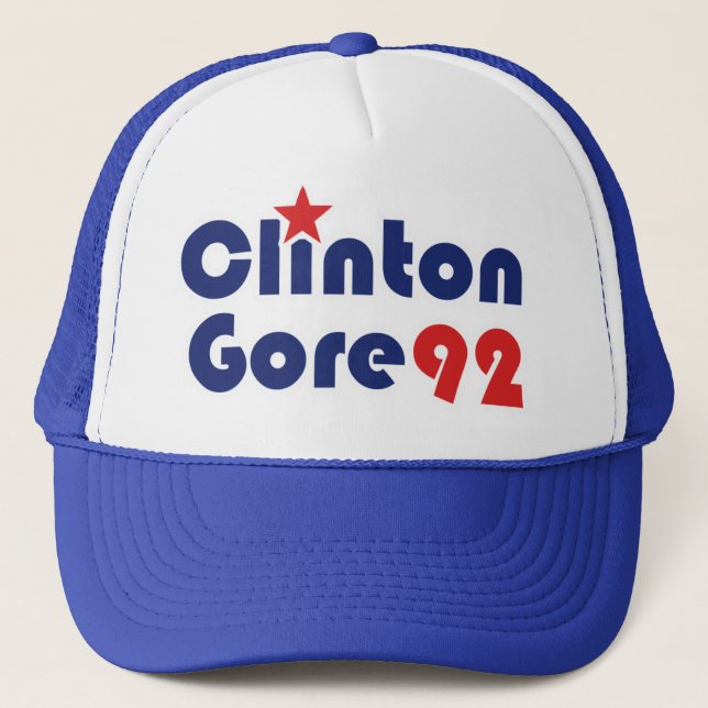 Boné Clinton Gore 92 Retro-Democrata (Frente)
